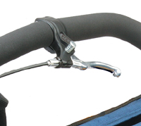 Advance Mobility (Baby Jogger) Independence Front Wheel Running Brake Release Lever - click for larger image
